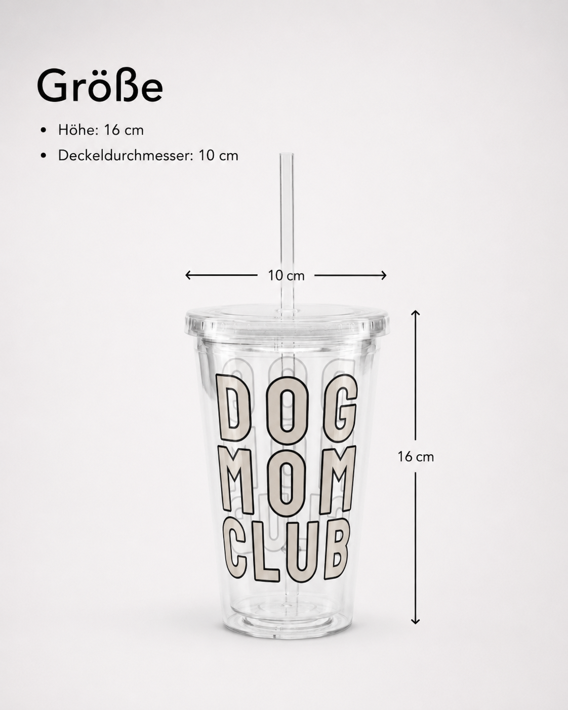 Dog Mom Club – Dein perfekter Trinkbecher für unterwegs!