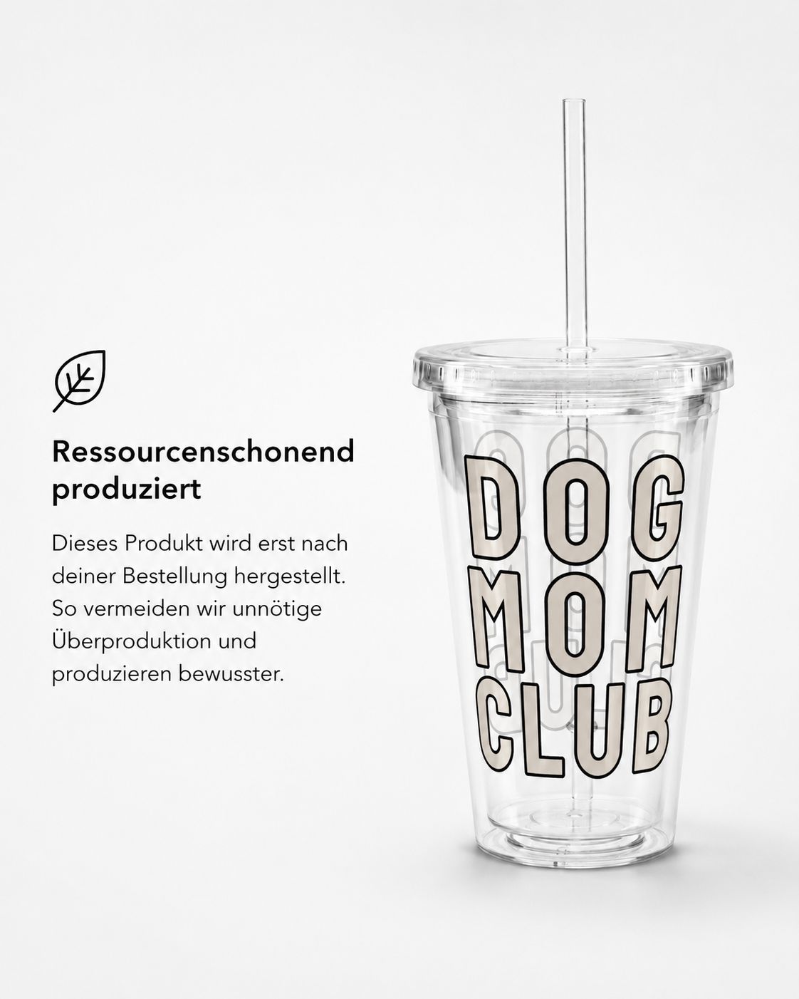 Dog Mom Club – Dein perfekter Trinkbecher für unterwegs!