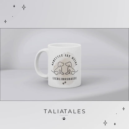 RESCUE DOG Edition Tasse x Lieblingsrasse