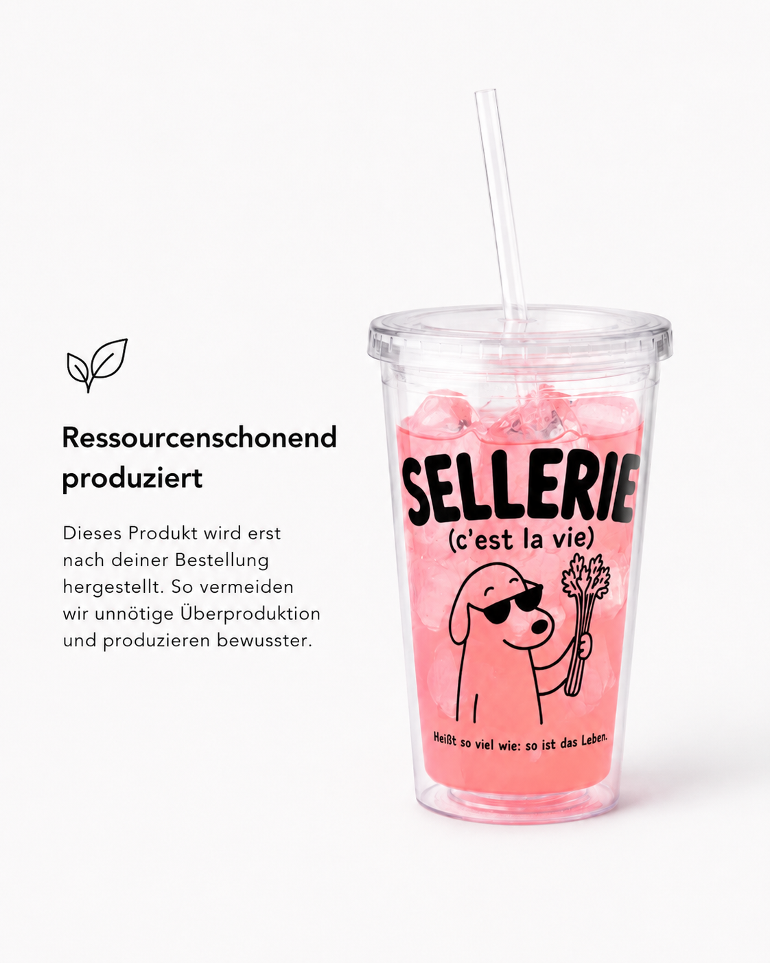 Sellerie – Dein perfekter Trinkbecher für unterwegs!